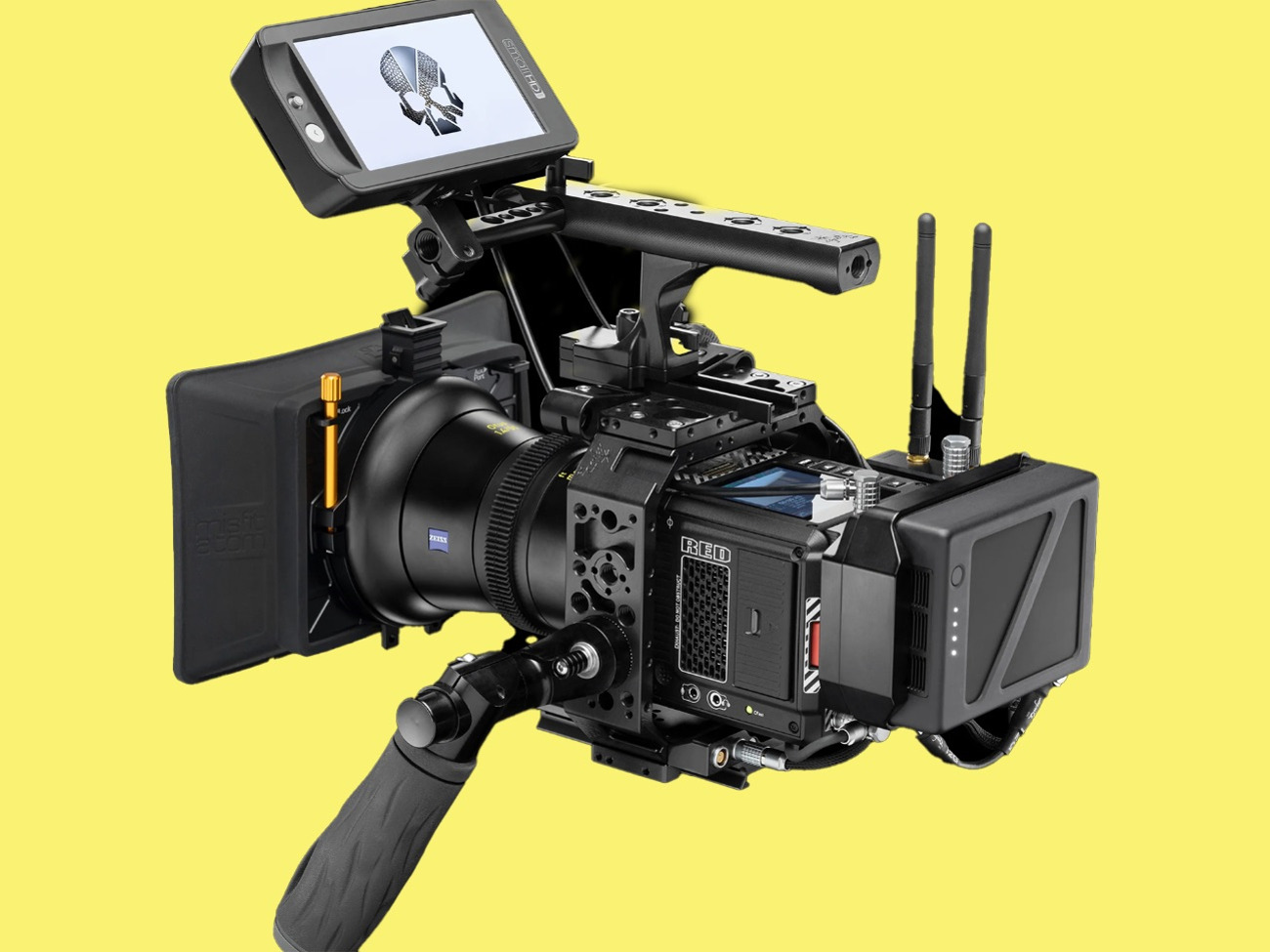 Red komodo 6k with ignite digi accessories | v-lock 