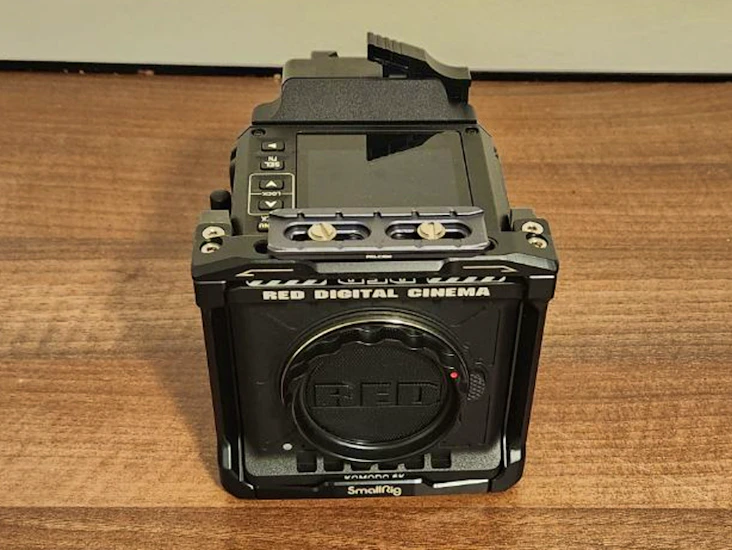 Red komodo 6k with smallhd monitor