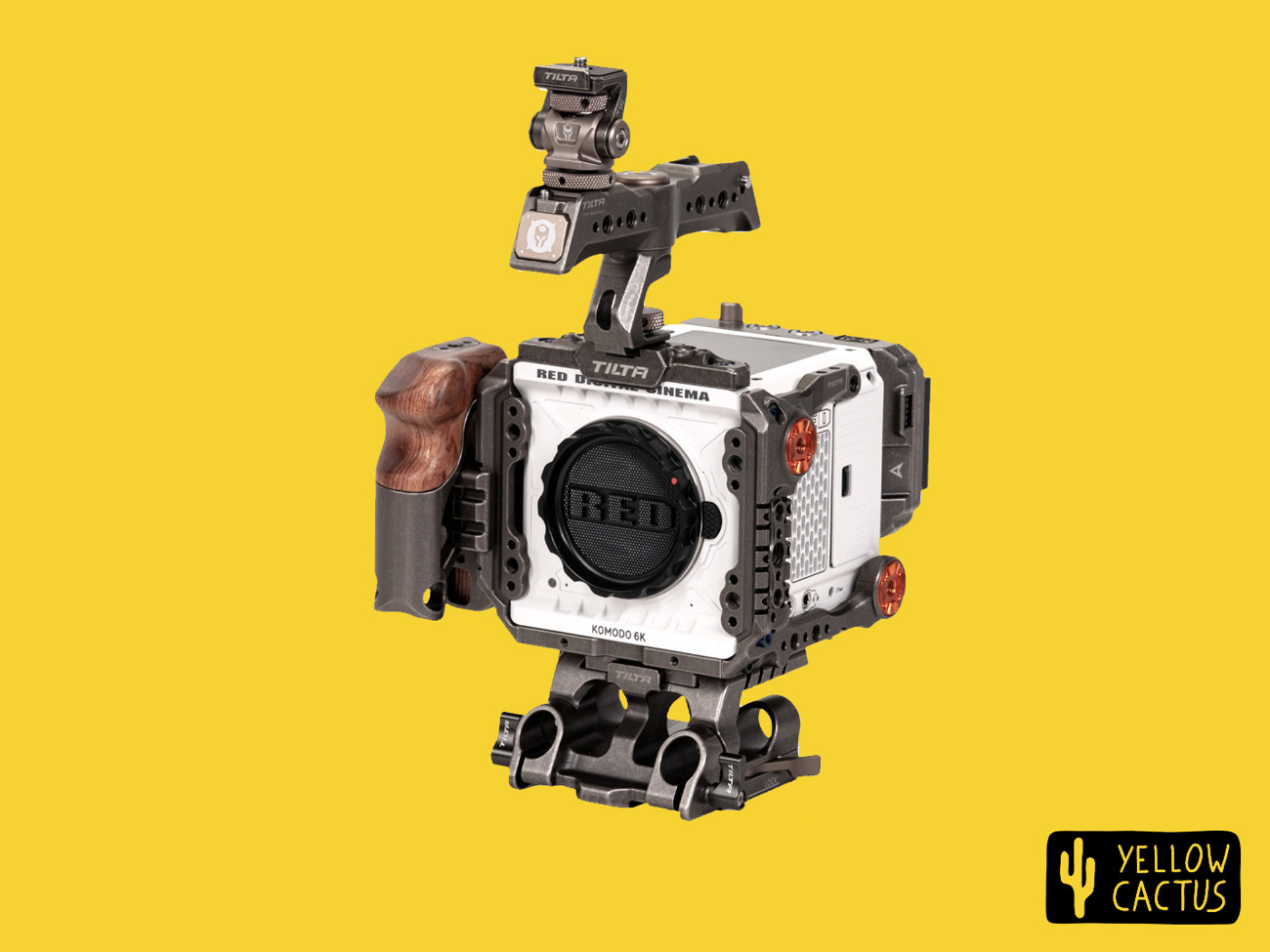 Red komodo 6k with tilta full cage and handles