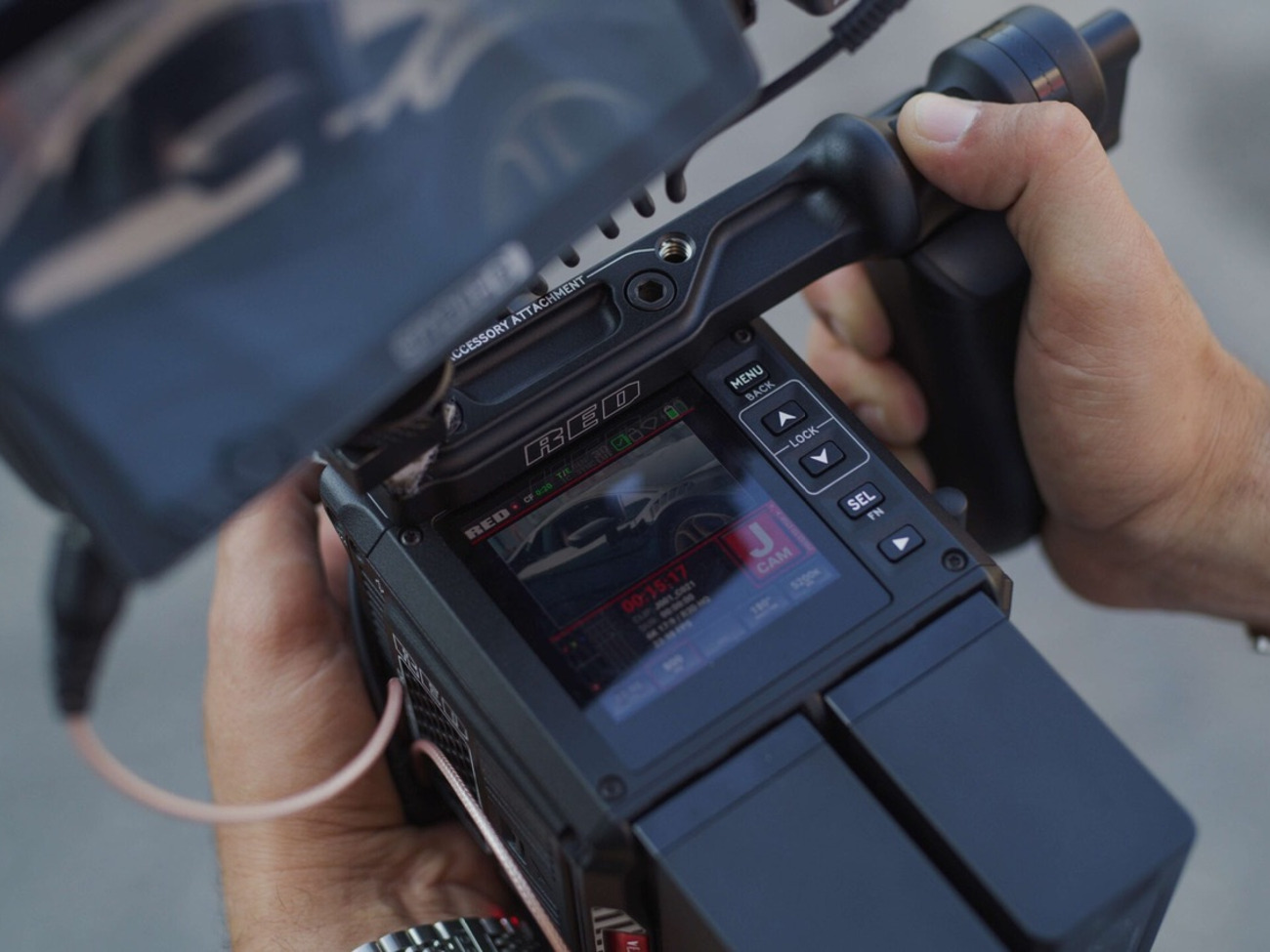 Red komodo w/ smallhd cine 7 - package kit