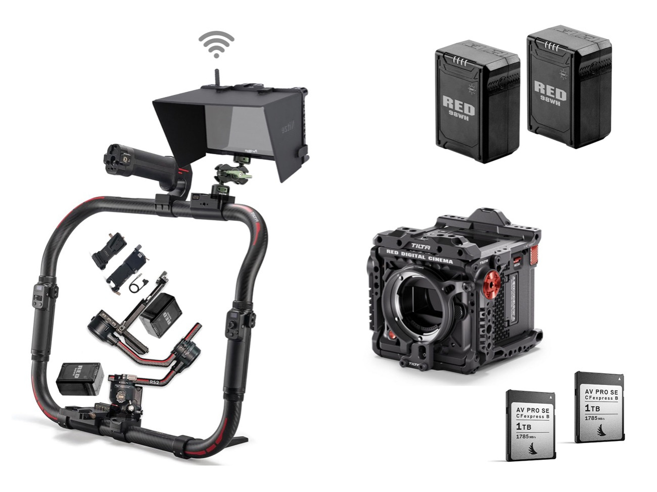 Red komodo x rig / gimbal / monitor / custom 