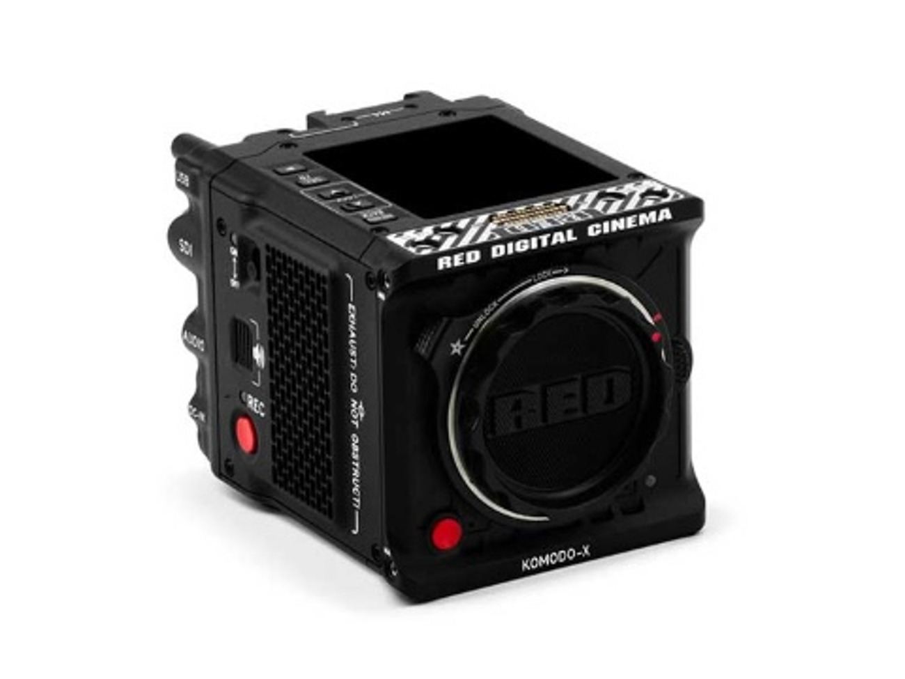 Red komodo-x camera, handle, wing grip, 2x 1tb cf express x2 v lock