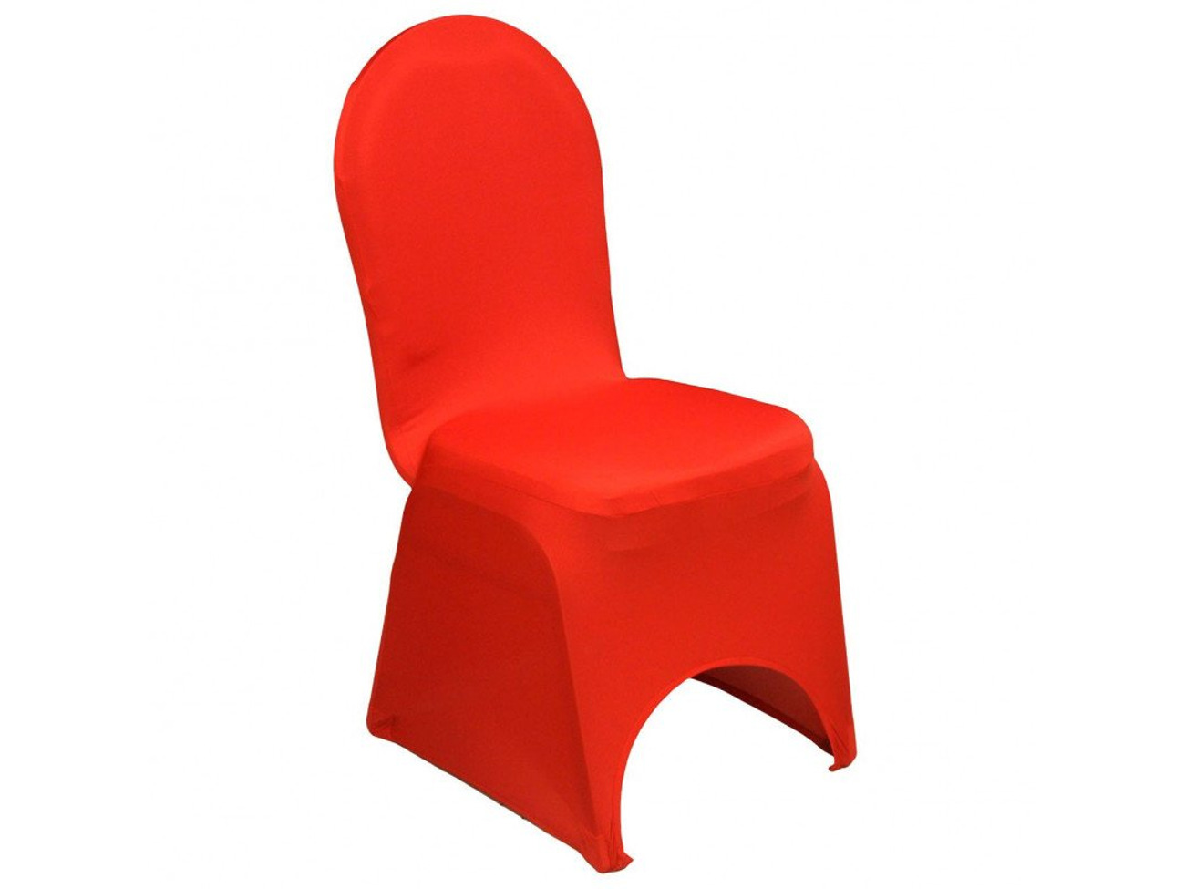 Red prince spandex chair cover