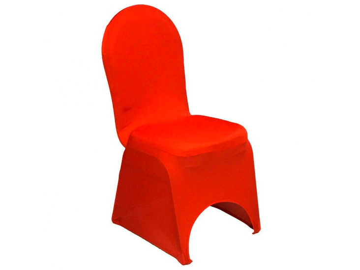 Red prince spandex chair cover