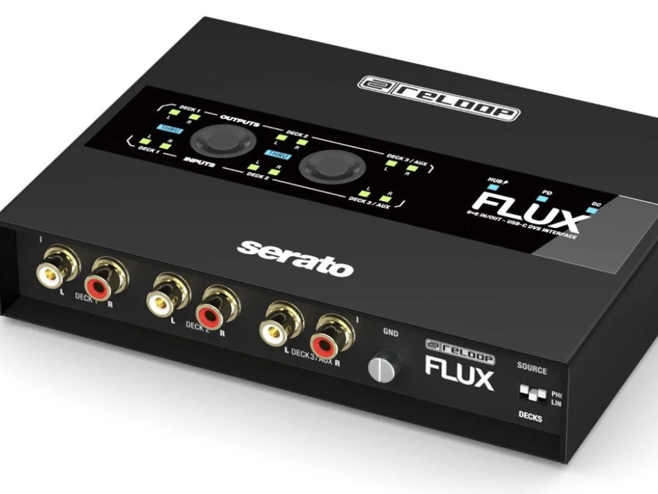 Reloop flux interface unlocks serato dj pro and dvs