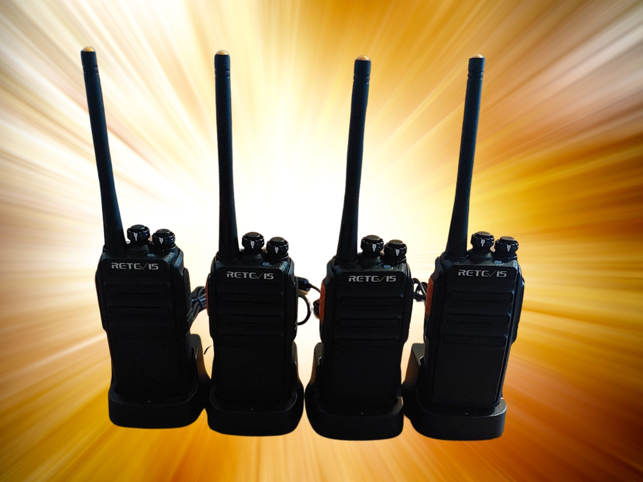 Retevis rt24 walkie talkies 16 channels ctcss/dcs x4