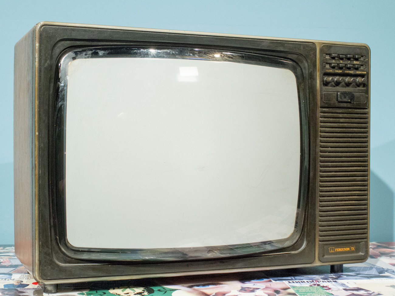 Retro ferguson tx 3760 colour crt tv