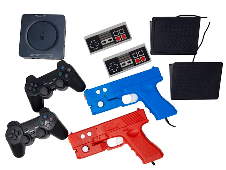 Retro lightgun console