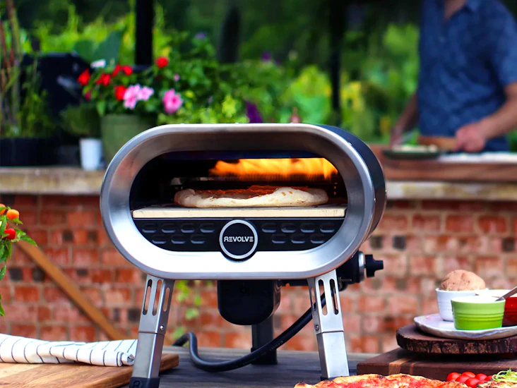Revolve pizza oven - portable outdoor gas oven