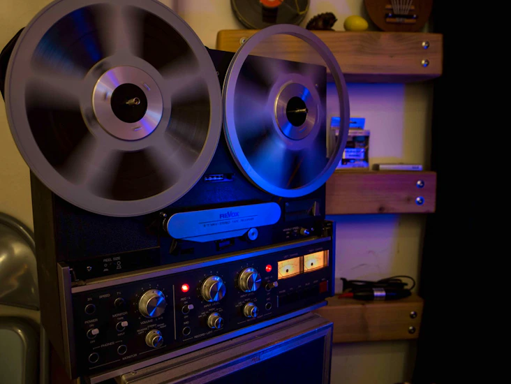 Revox b77 2 track reel to reel tape recorder