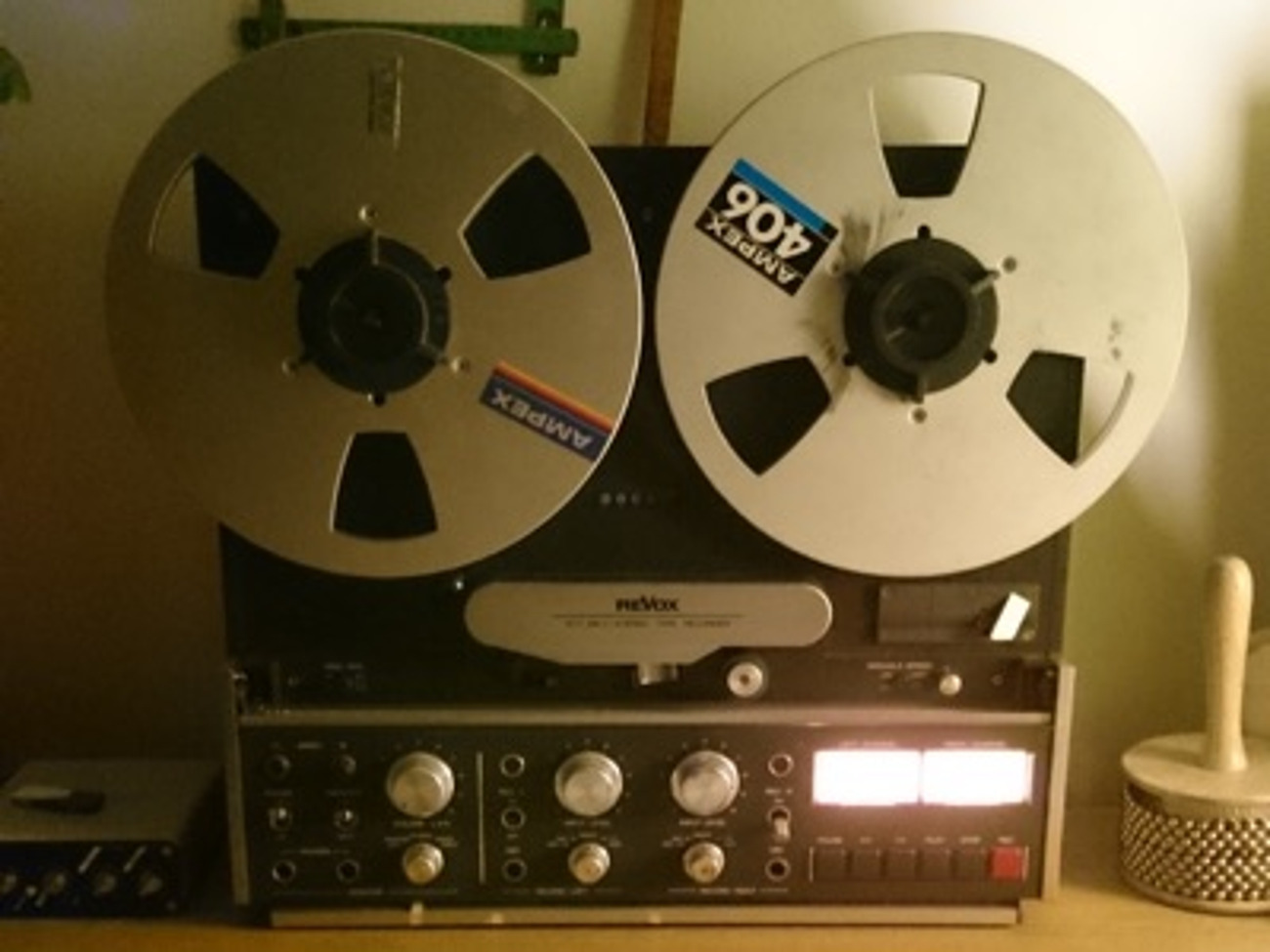 Revox b77 mk 2 reel to reel tape recorder.