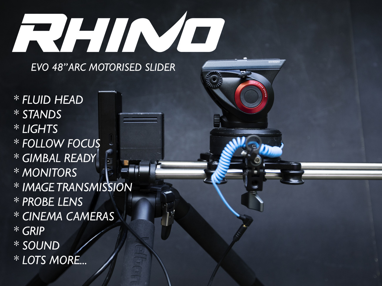Rhino 42" evo slider motorised 