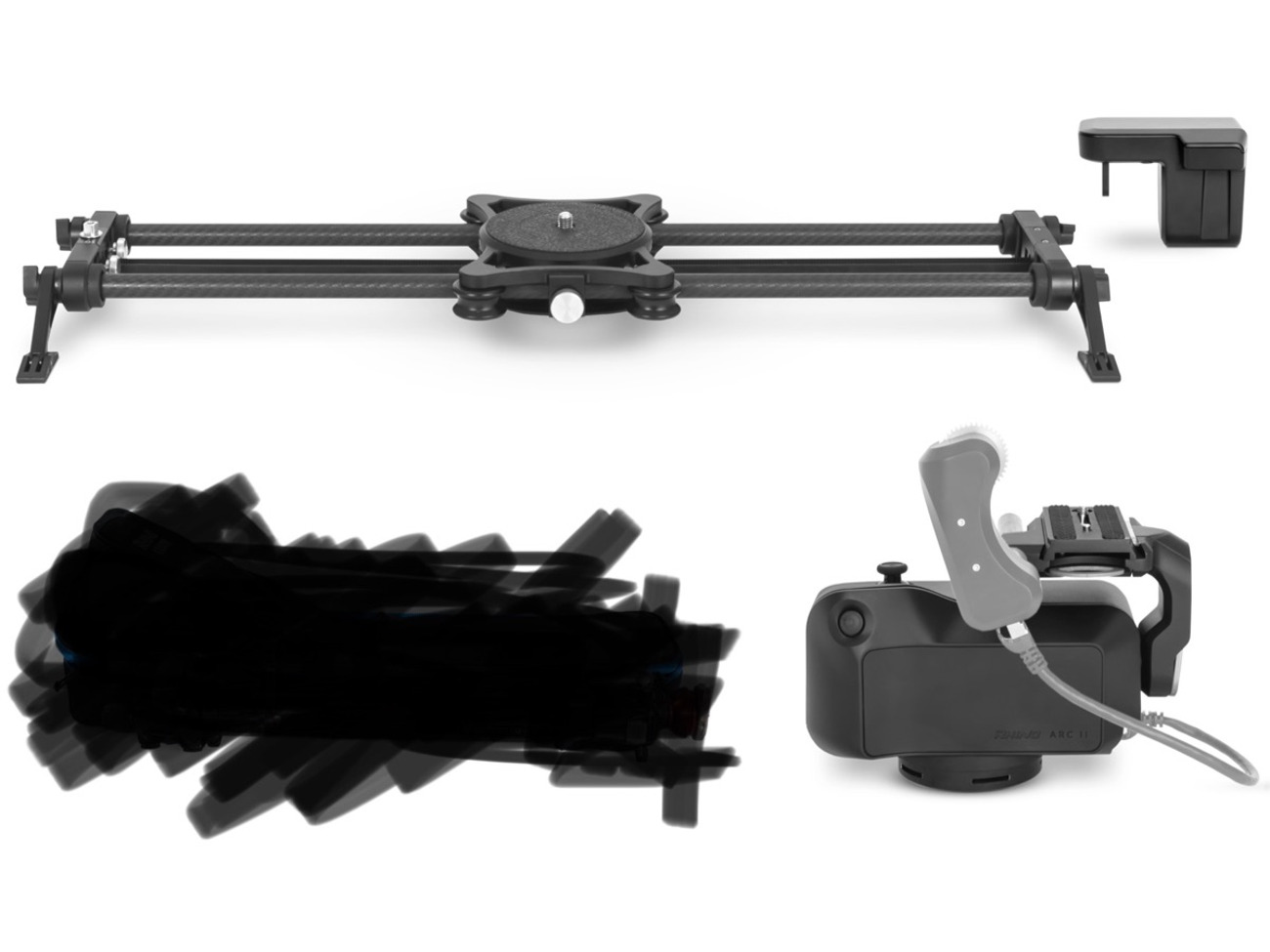 Rhino arcii, & 42” carbon rails (new version)