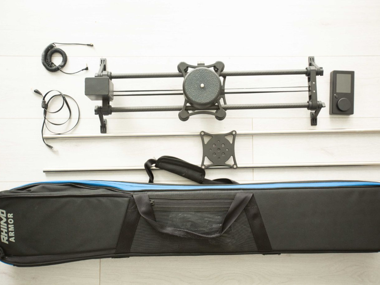 Rhino motorized slider kit with motion and arc