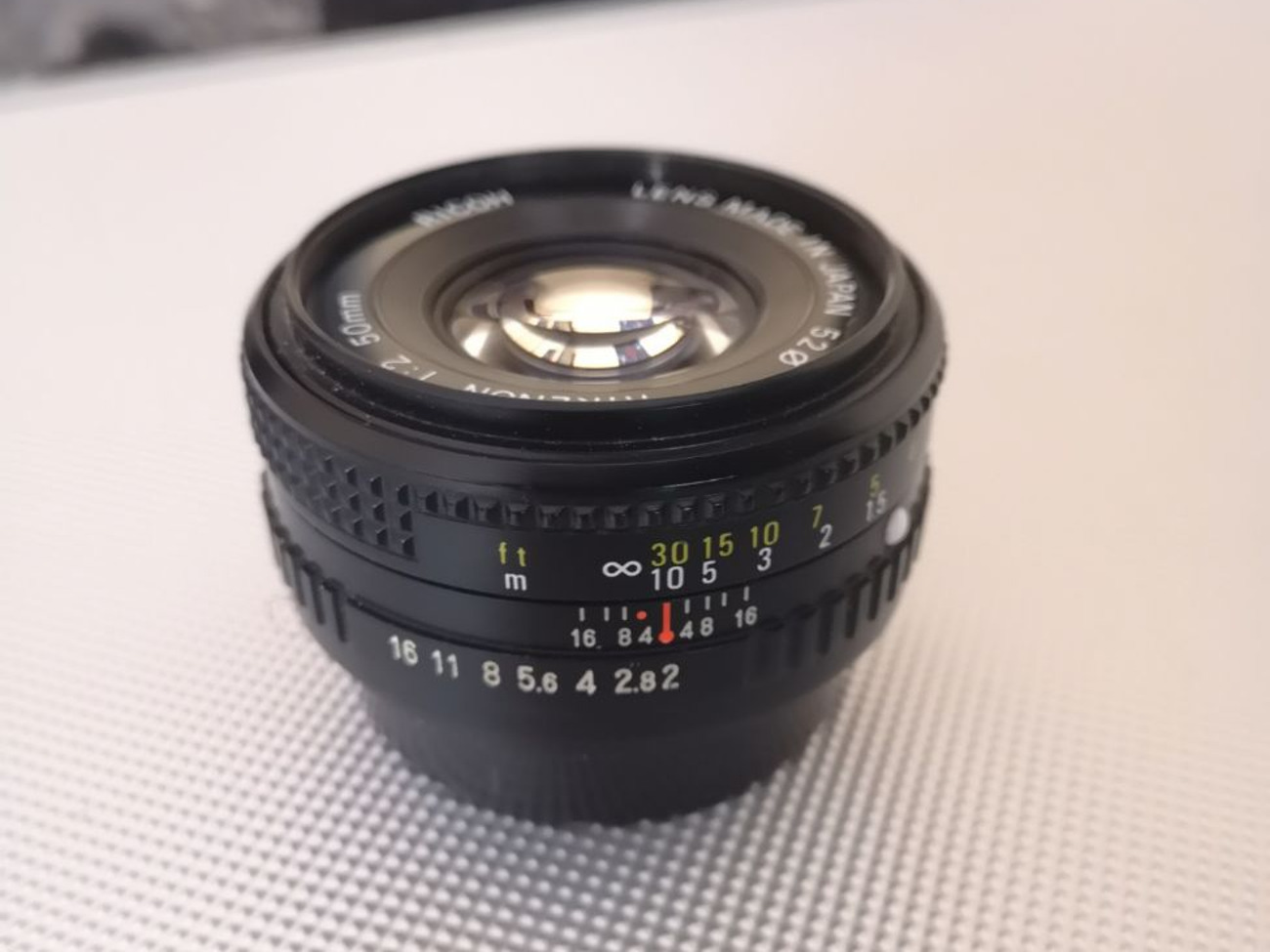 Ricoh f2 50mm prime lens 