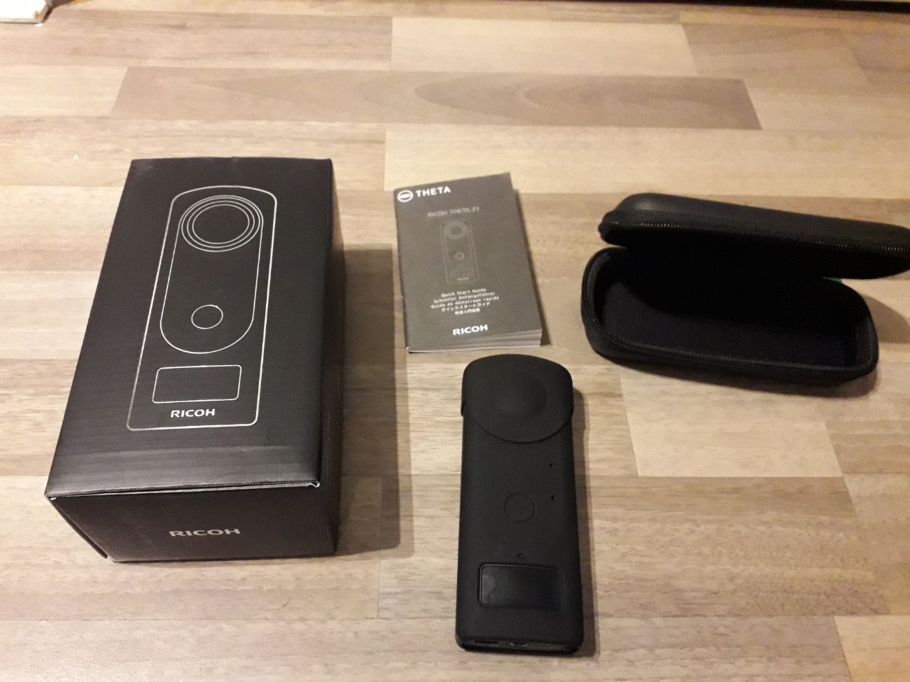 Ricoh theta z1 (360 camera)