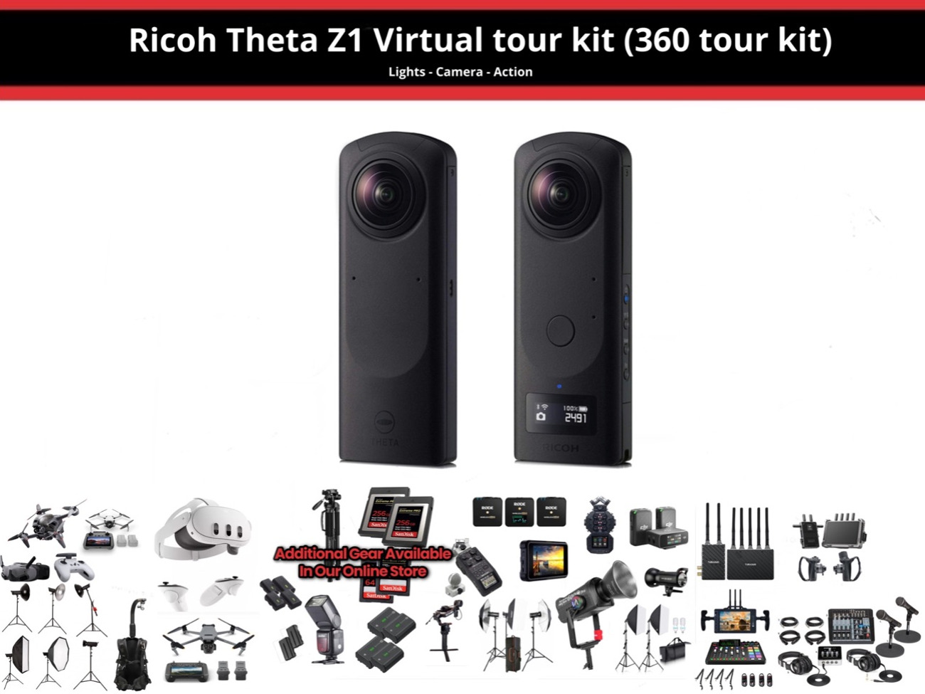 Ricoh theta z1 virtual tour 360