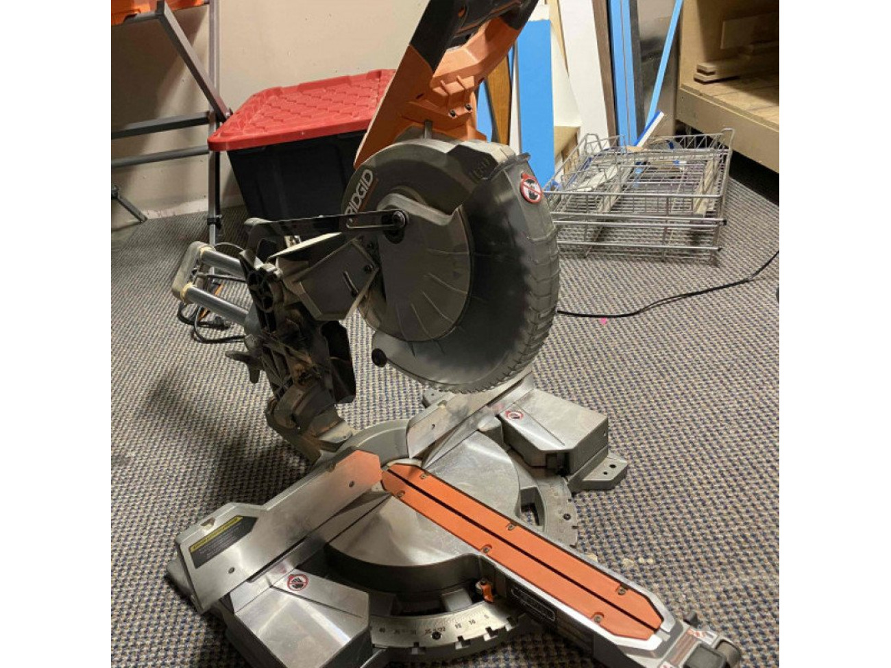 Ridgid 15 amp miter saw online