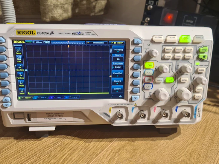 Rigol ds1054z oscilloscope