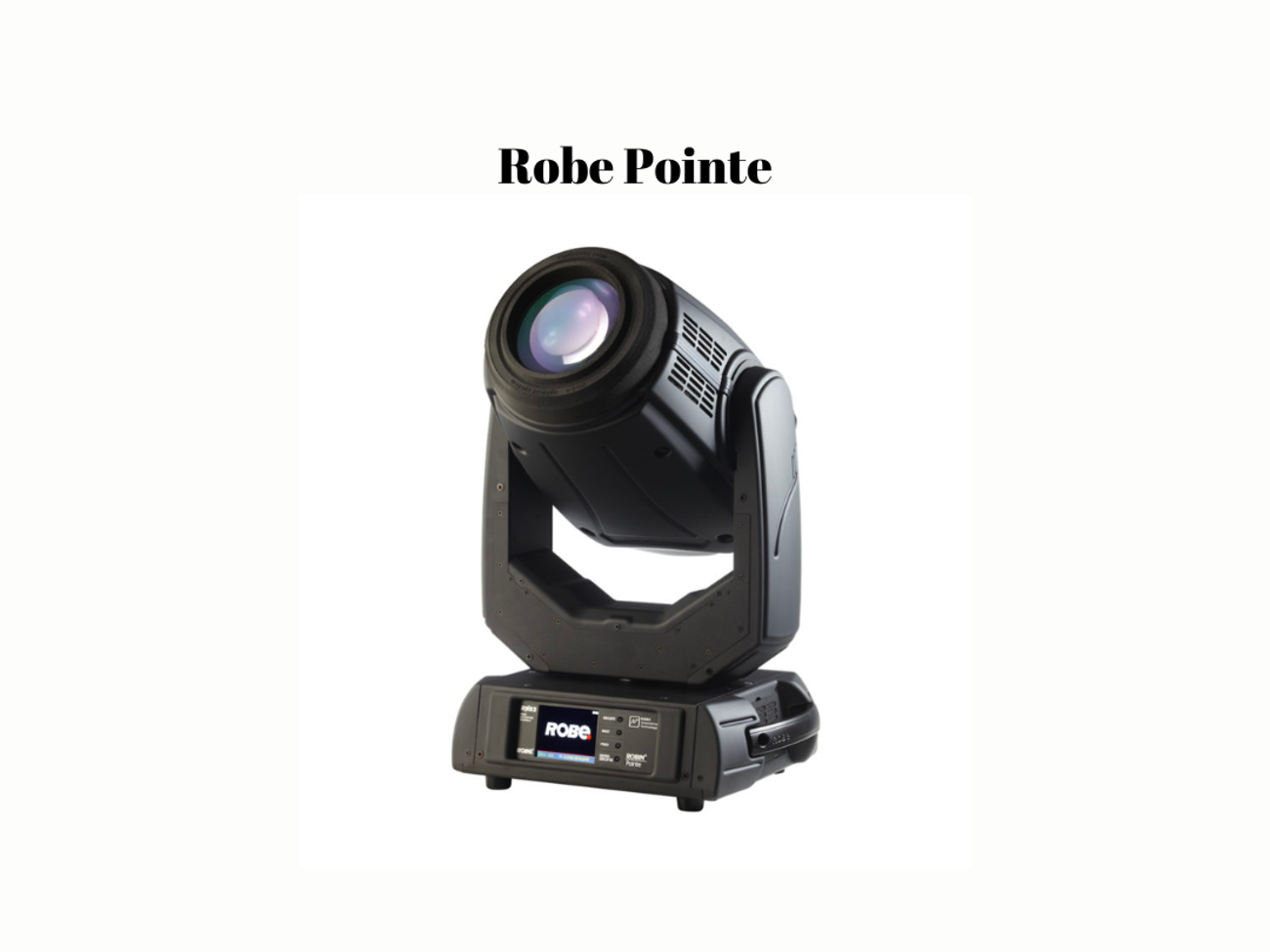 Robe pointe