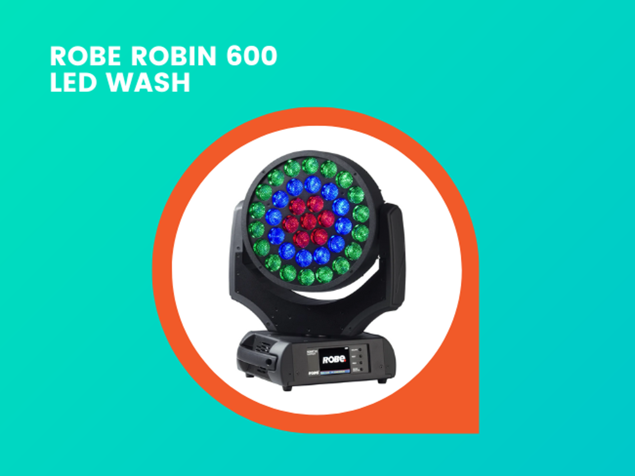 Robe robin 600 led wash