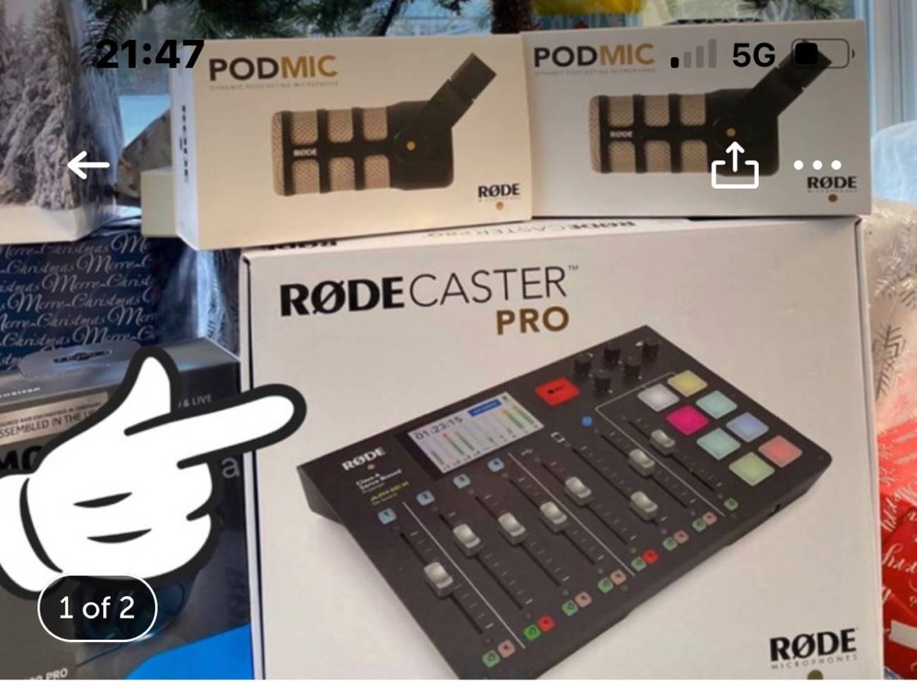 Rodcaster pro podcast set