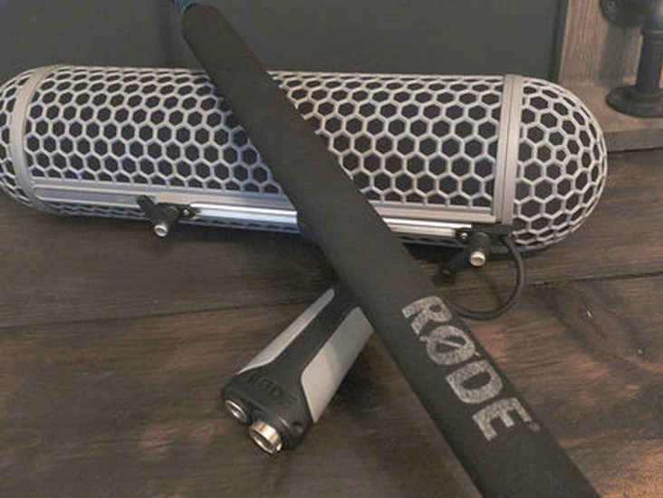 Rode blimp windshield + rode boom pole
