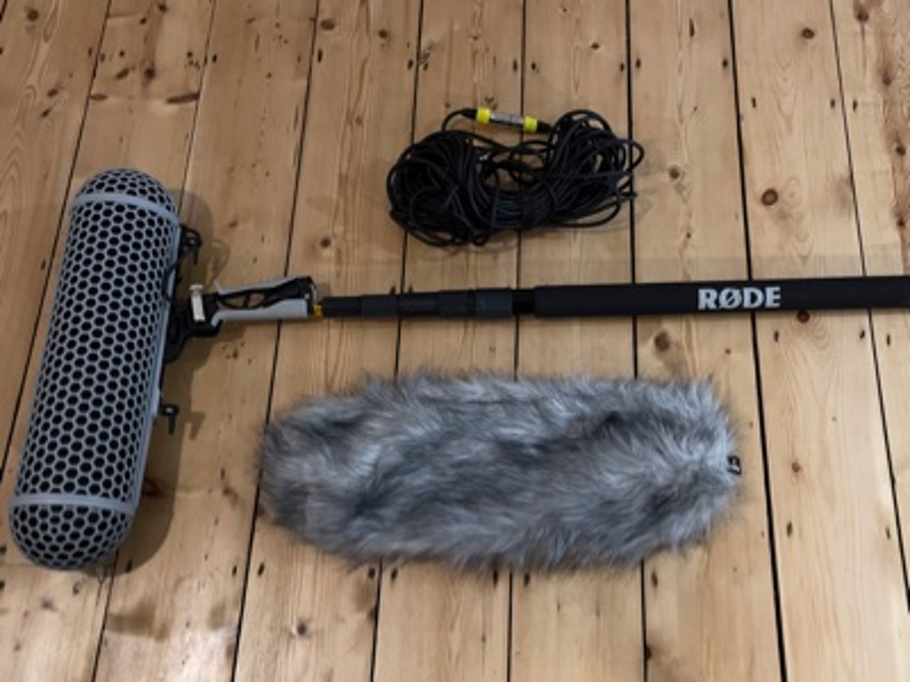 Rode boom mic & pole kit
