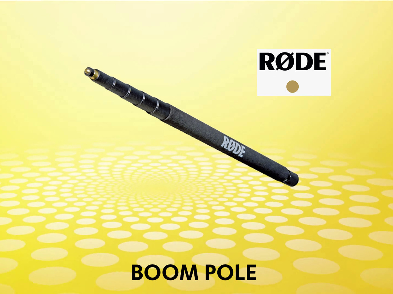 Rode boom pole