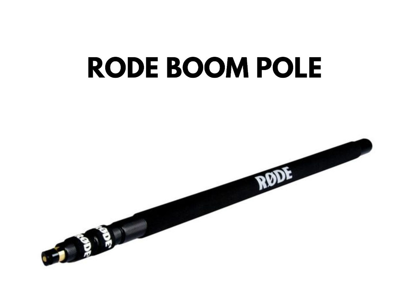 Rode boom pole