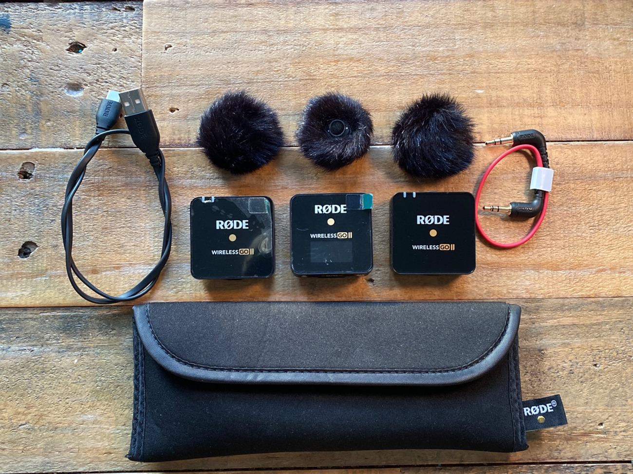 Rode go ii wireless mic system