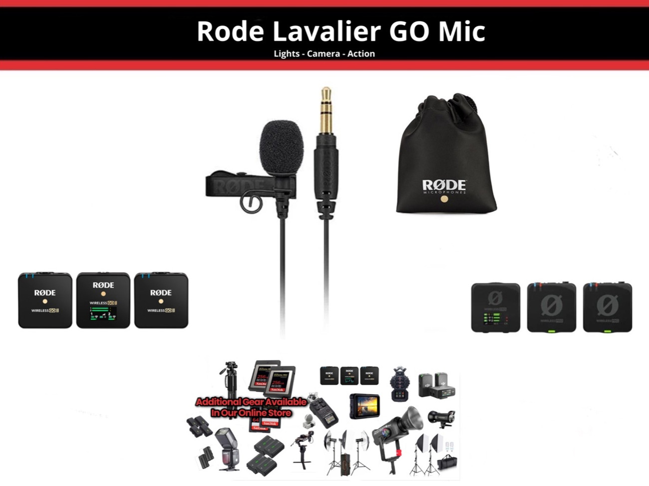 Rode lavalier go mic 