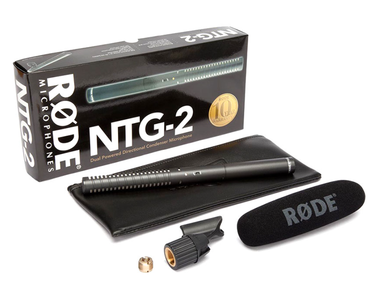 Rode ntg 2 shotgun microphone
