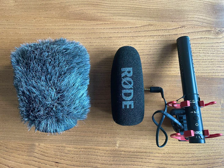 Rode ntg videomic and dead cat