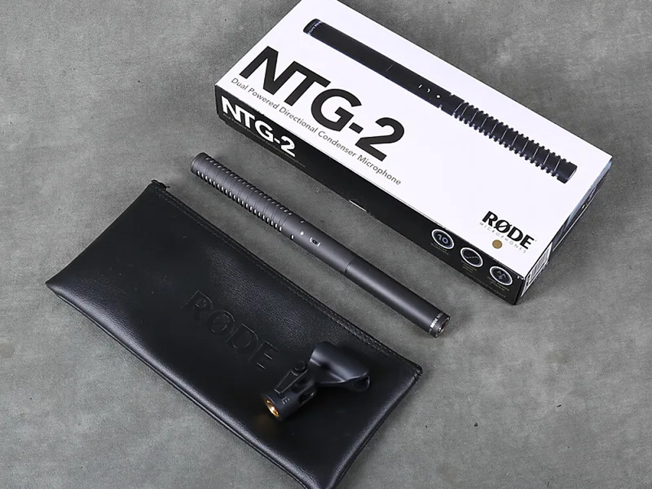 Rode ntg2 short shotgun microphone