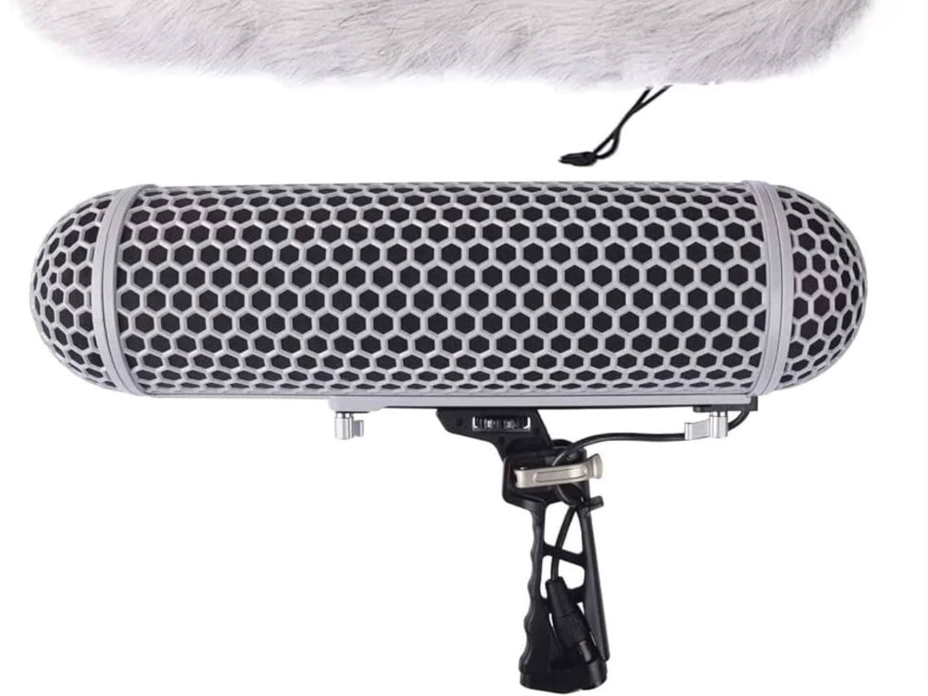 Rode ntg2 shotgun mic + rode boom/blimp/xlr
