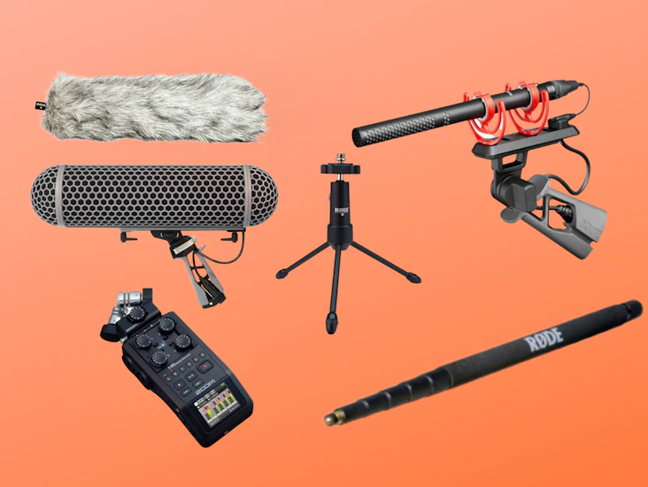 Rode ntg5 shotgun mic - broadcast sound recording bundle