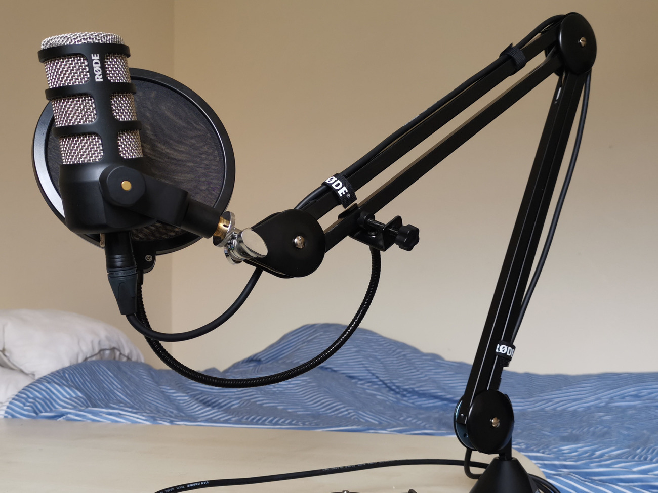 Rode podmic & psa1 studio boom arm