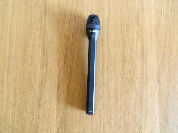Rode reporter handheld microphone