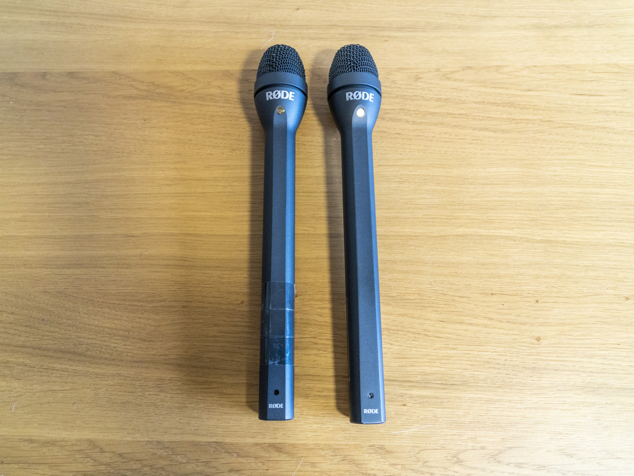 Rode reporter handheld microphone x2