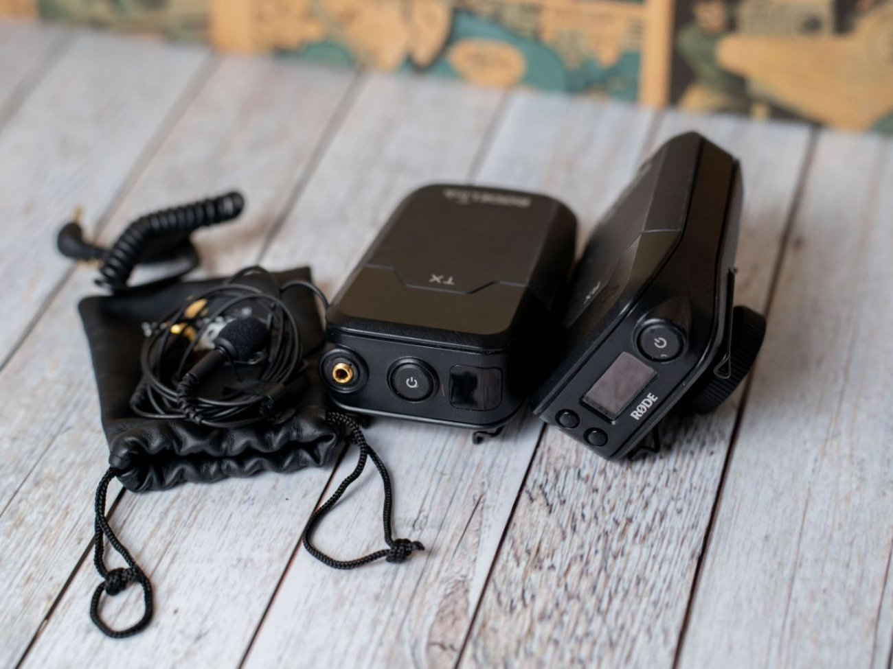 Rode rodelink filmmaker kit lav mic setup