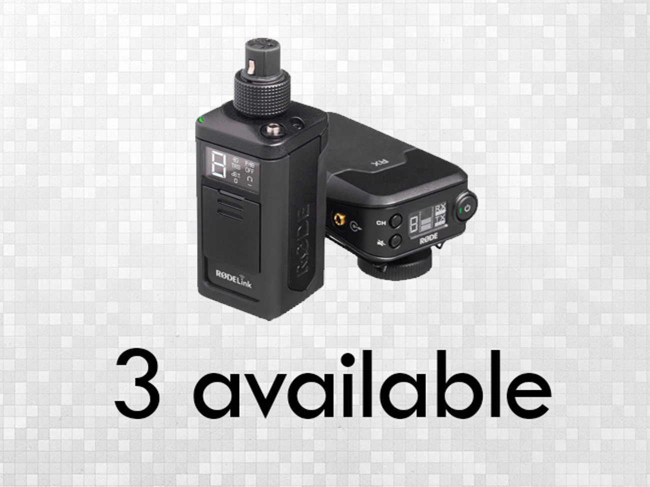 Rode tx-xlr wireless transmitter receiver xlr microphones