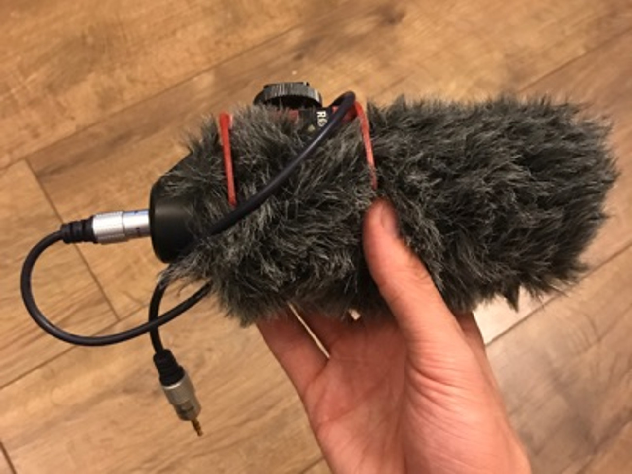 Rode videomic go with windshield
