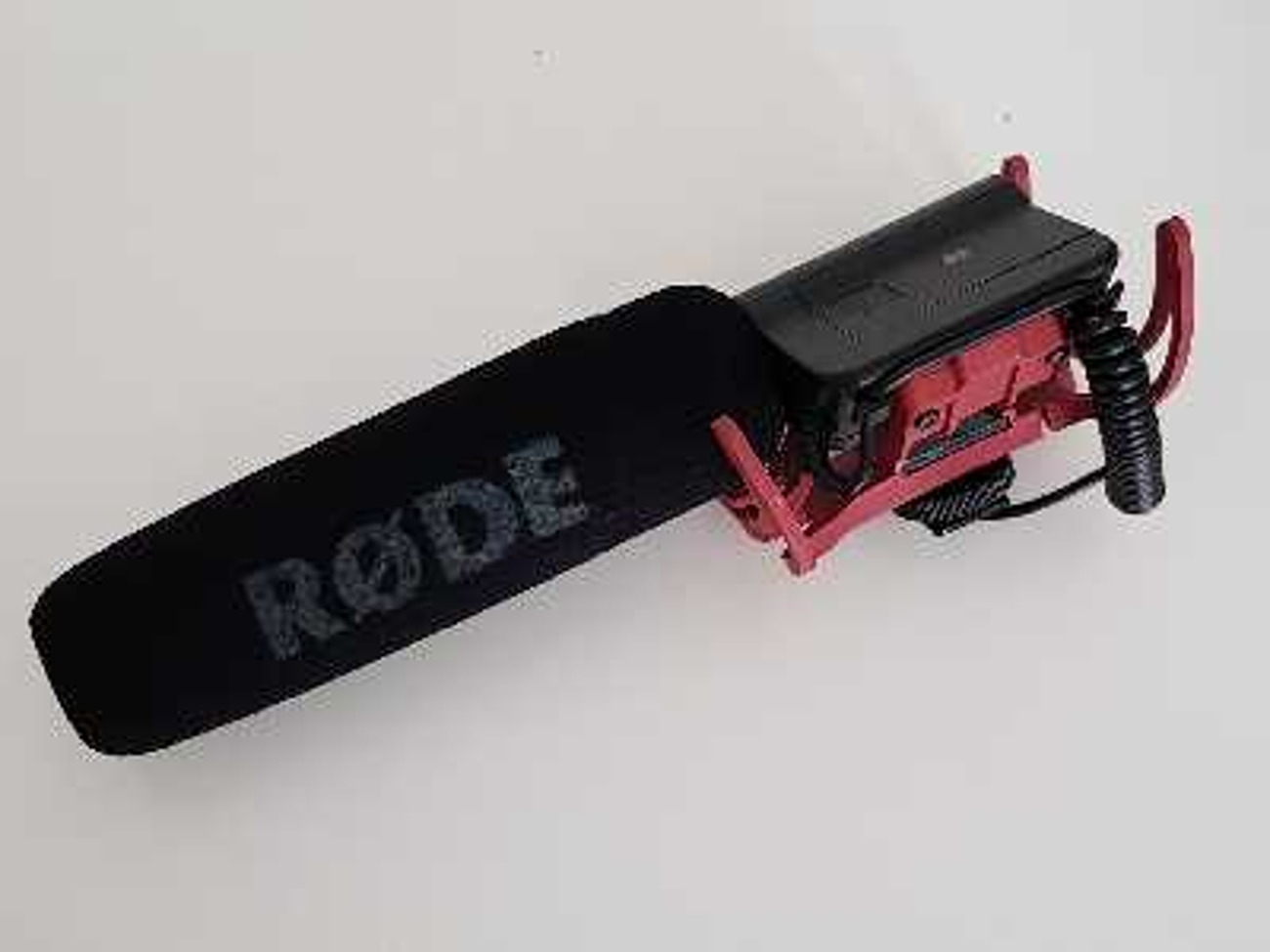 Rode videomic-r condenser microphone with rycote shock mount