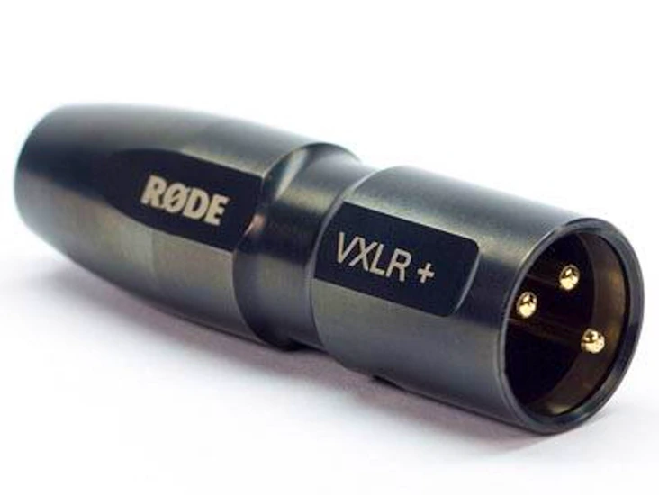 Rode vxlr+ minijack to xlr adaptor with power convertor
