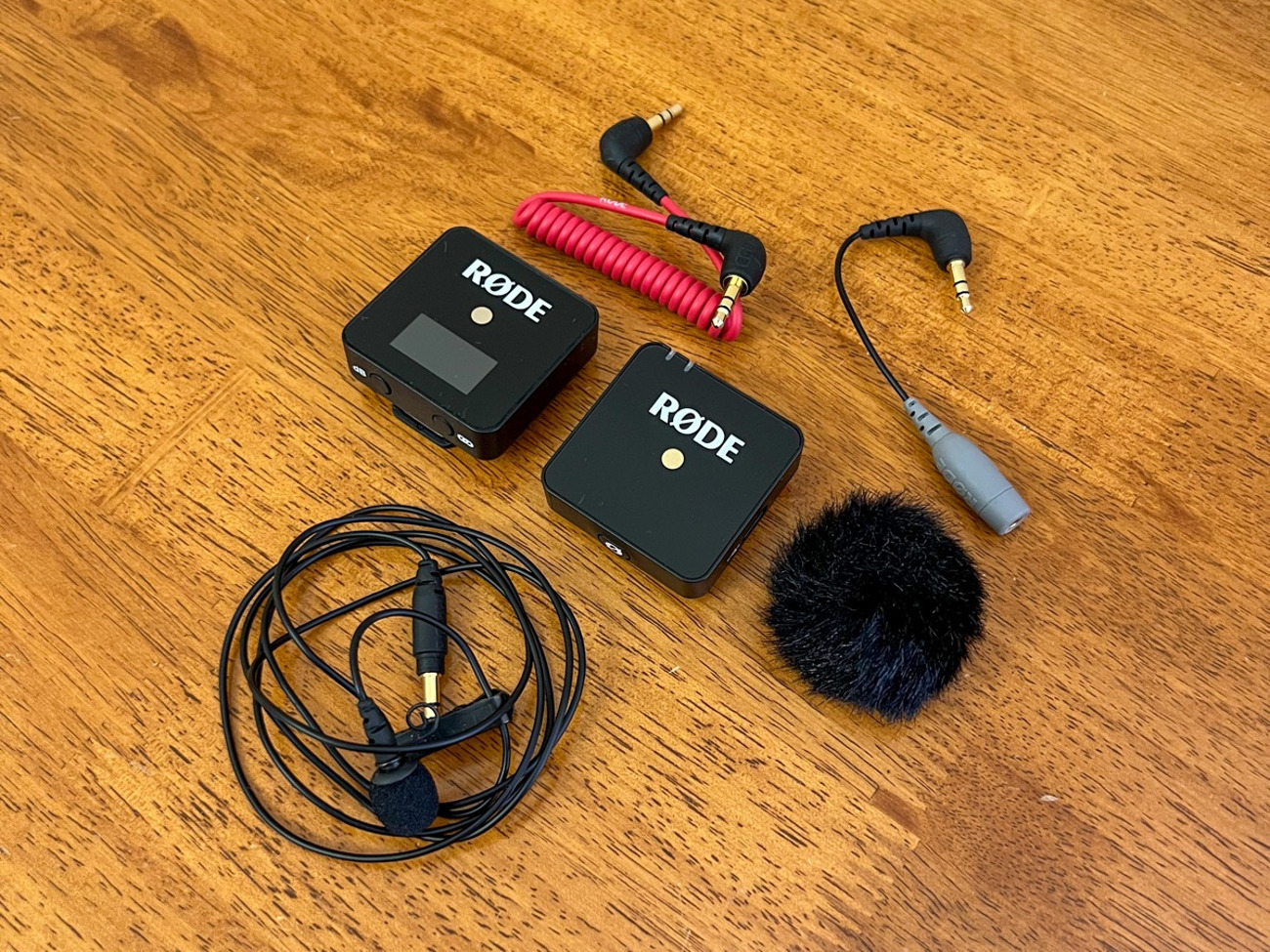Rode wireless go + rode lavalier mic