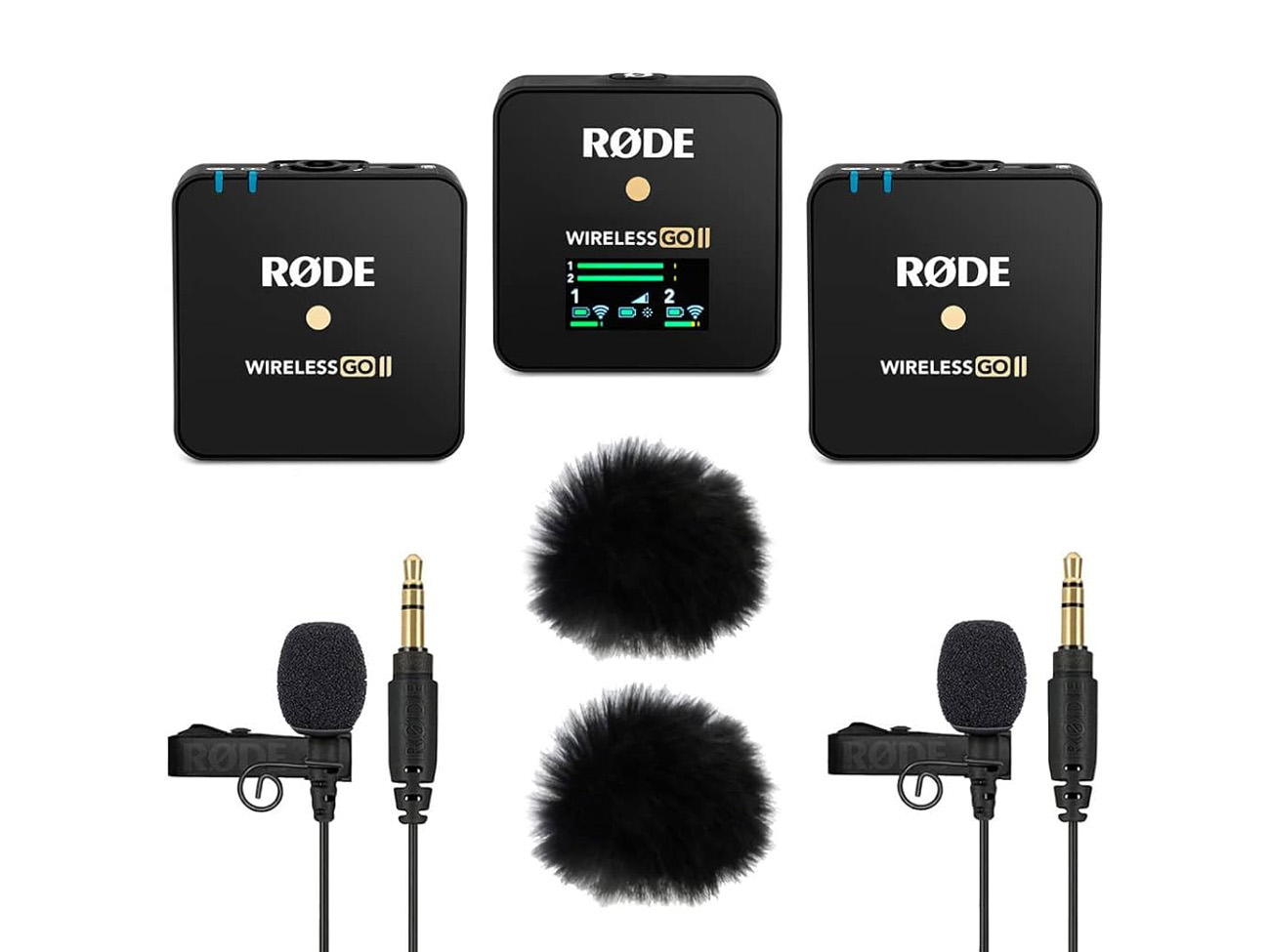 Rode wireless go 2 + 2x lavalier 
