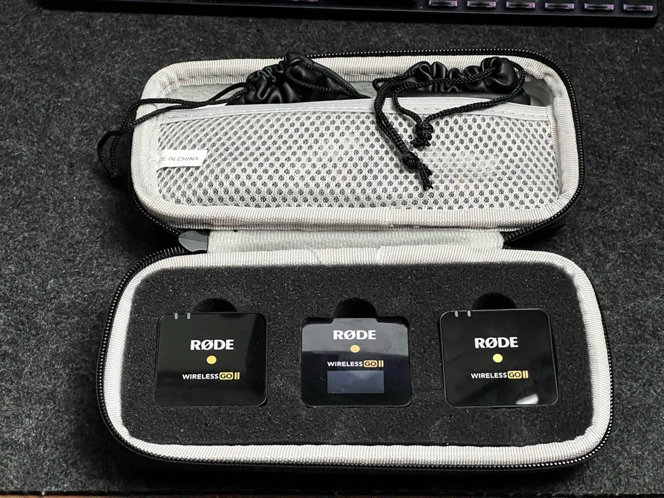 Rode wireless go 2 with 2 rode lavelier mics