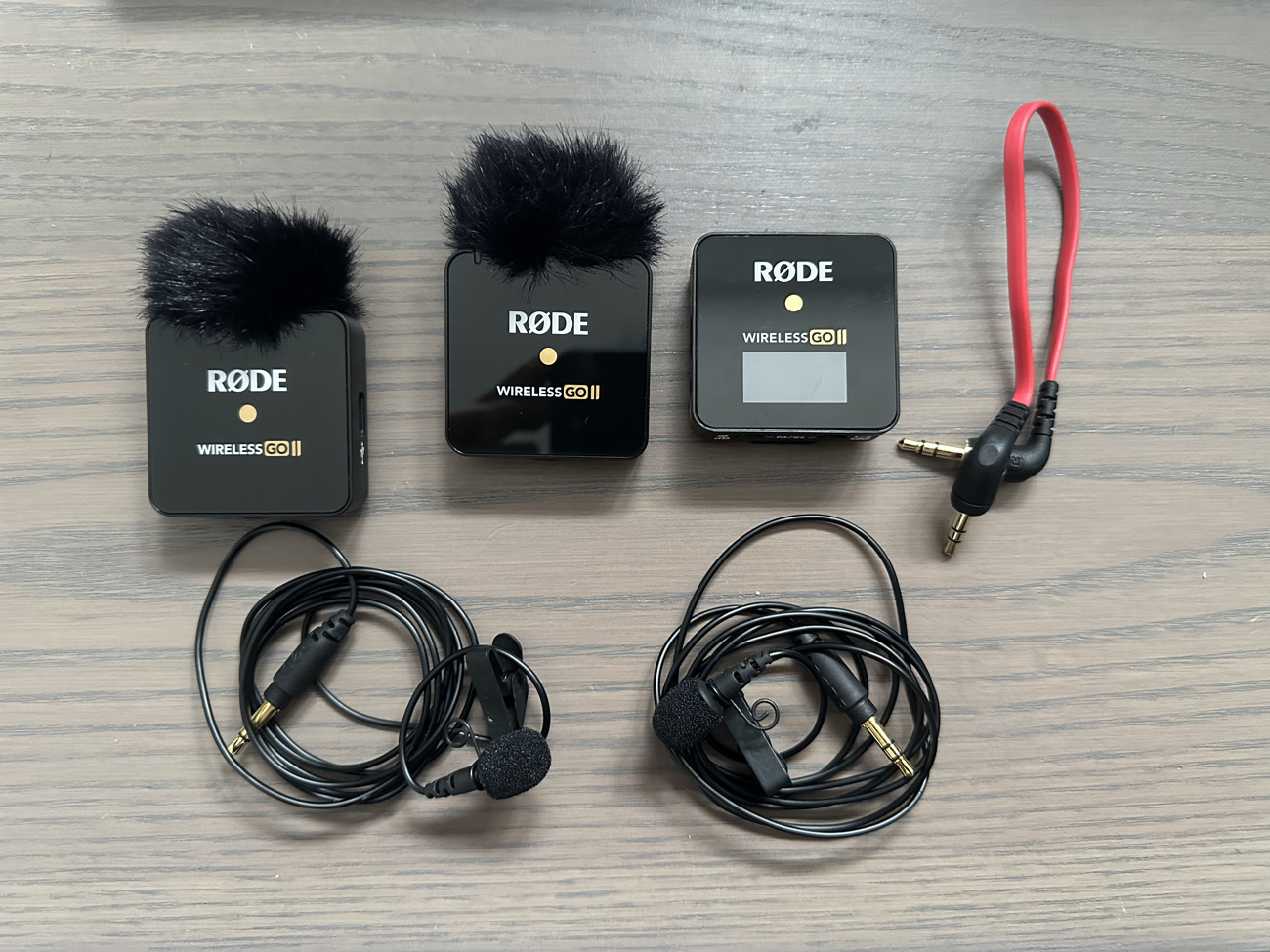 Rode wireless go 2 ii + 2x rode lavalier go