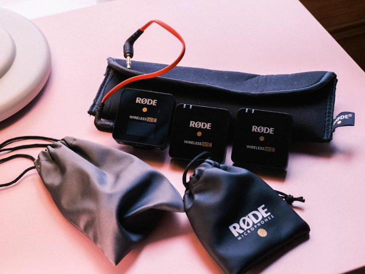Rode wireless go 2 (ii) microphones + 2x lavs